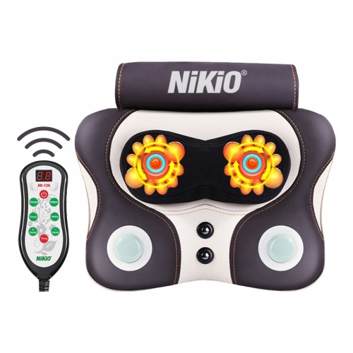 Máy massage đấm lưng Nikio NK-136AC - Cổ đấm bóp hồng ngoại