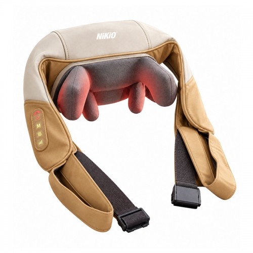 Máy massage cổ vai gáy Nikio NK-139 - Xoa bóp dây ấn, nhiệt nóng, tặng túi xách