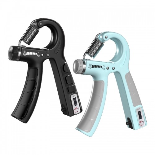 Kìm bóp tay đếm số tập cơ tay Nikio NK-17C  - Điều chỉnh lực từ 5kg đến 60kg