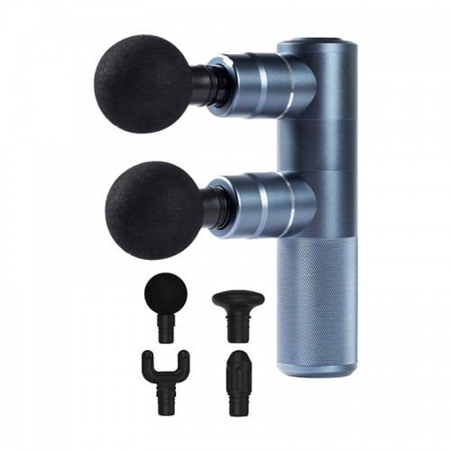 Súng massage cầm tay 2 đầu kép Nikio NK-276 - Dòng cao cấp, lực đấm mạnh