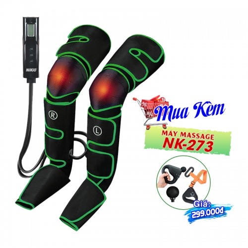 Máy massage và trị liệu phục hồi chân cho người bị tai biến Nikio NK-287