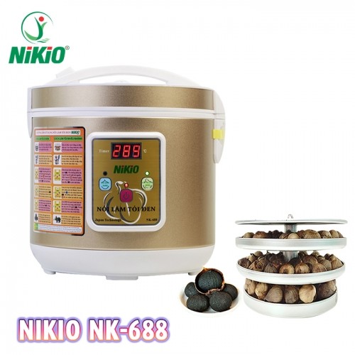 Máy làm tỏi đen Nikio NK-688 5L Gold làm 1.5kg tỏi