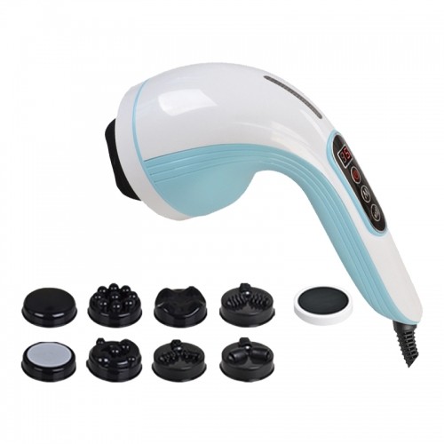 Máy massage bụng cầm tay Puli PL-607AC3 - 8 đầu xoa bóp chuyên sâu