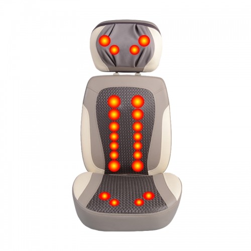 Ghế massage Hàn Quốc Puli PL-887, thiết có tháo kế rời - Hỗ trợ điều trị đau nhức cổ vai gáy, lưng, mông