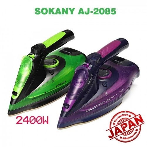 Bàn ủi hơi nước gia đình không dây SOKANY AJ-2085 - 2400W