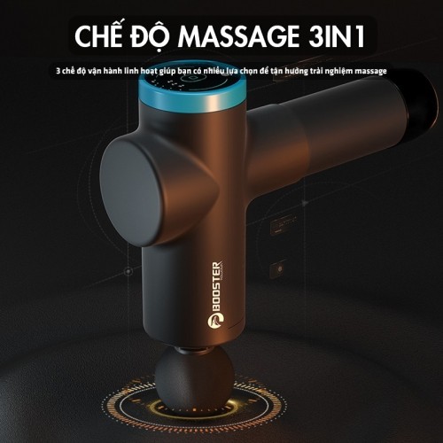 Súng massage cầm tay Booster M2-B 3 chế độ massage