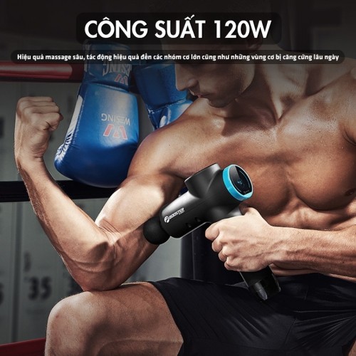 Súng massage cầm tay Booster M2-B công suất 120W