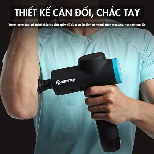 Súng massage cầm tay Booster M2-B thiết kế cân đối