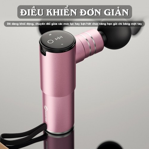 Súng massage cầm tay Booster Mini 2A điều khiển đơn giản