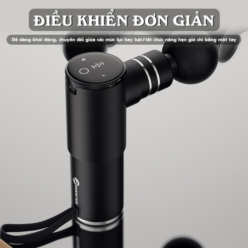Súng massage cầm tay Booster Mini 2A điều khiển đơn giản