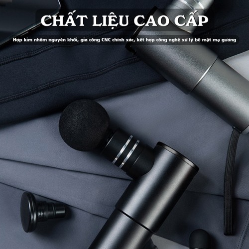 Súng massage cầm tay Booster Mini 2A chất liệu cao cấp