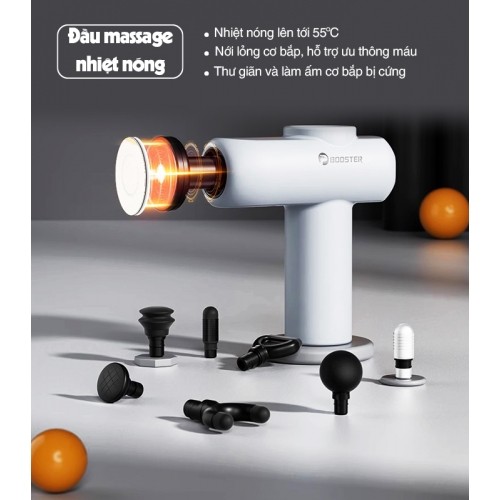 Súng massage cầm tay đầu nóng hiệu năng tốt Booster Mini V2 New