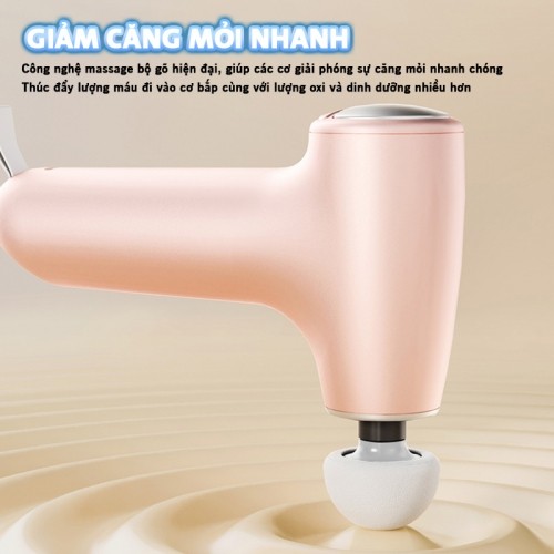 Súng massage cầm tay giảm mỏi cơ nhanh chóng Booster Mini-CC