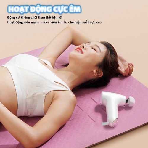 Súng massage cầm tay hoạt động êm ái Booster Mini-CC