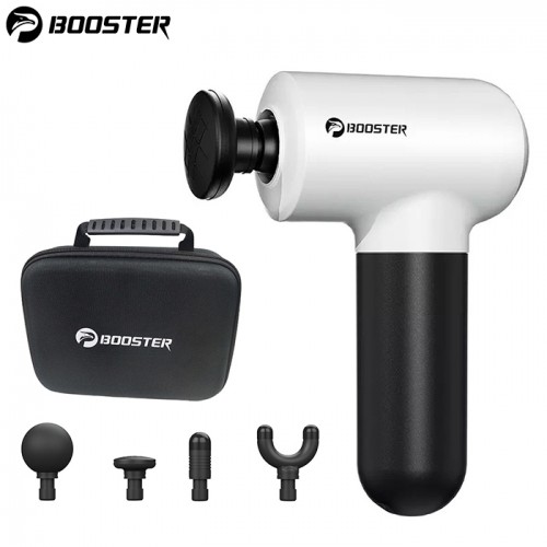 Súng massage cầm tay giãn cơ mini nhiệt nóng Booster V3, 6 tốc độ