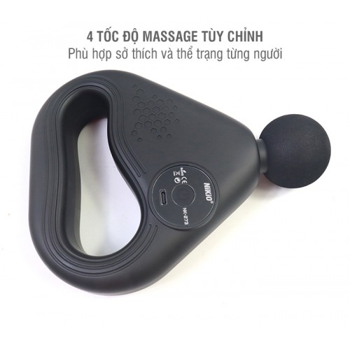 Súng massage 4 tốc độ massage Nikio NK-273