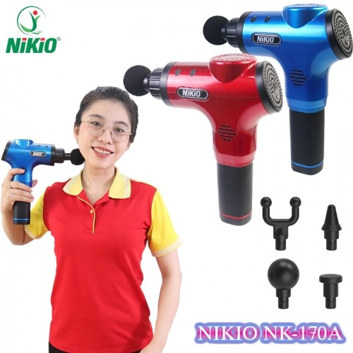 Máy đấm lưng cầm tay Nikio NK-170A - Hỗ trợ giảm đau nhức mỏi toàn thân