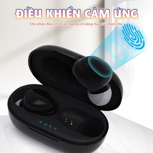 Tai nghe trợ thính FUNMIC EN-IA010A đen điều khiển cảm ứng