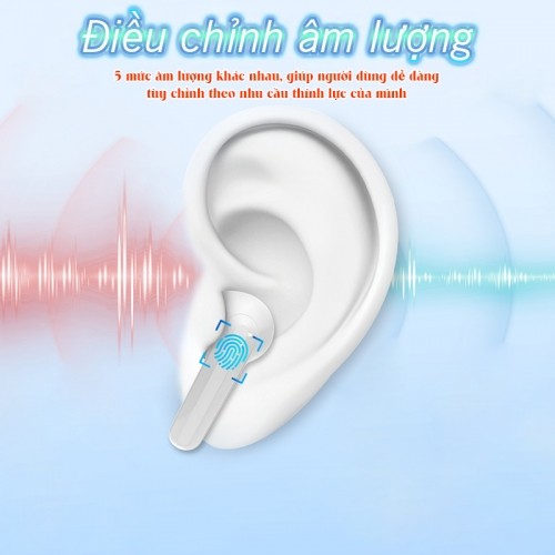 Tai nghe trợ thính không dây cảm ứng âm thanh FUNMIC EN-IA009A