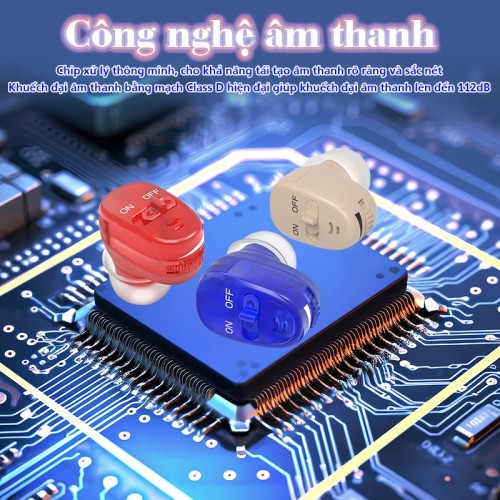 Tai nghe trợ thính không dây chip âm thanh FUNMIC EN-IA102C