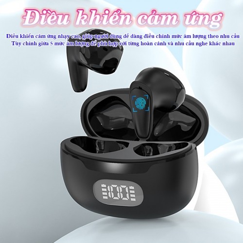 Tai nghe trợ thính không dây cảm ứng điều khiển FUNMIC EN-IA102B