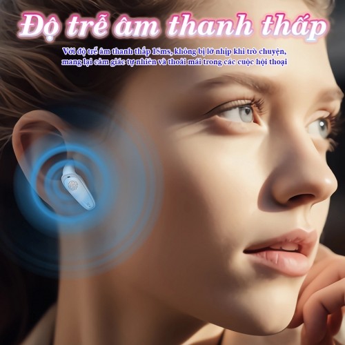 Tai nghe trợ thính không dây độ trễ thấp FUNMIC EN-IA102B