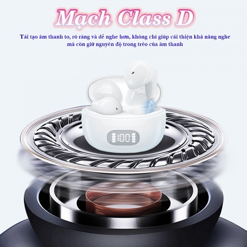 Tai nghe trợ thính không dây mạch class D FUNMIC EN-IA102B