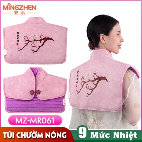 Túi quàng vai chườm nóng muối biển điều trị đau mỏi cổ vai gáy Ming Zhen MZ-MR061