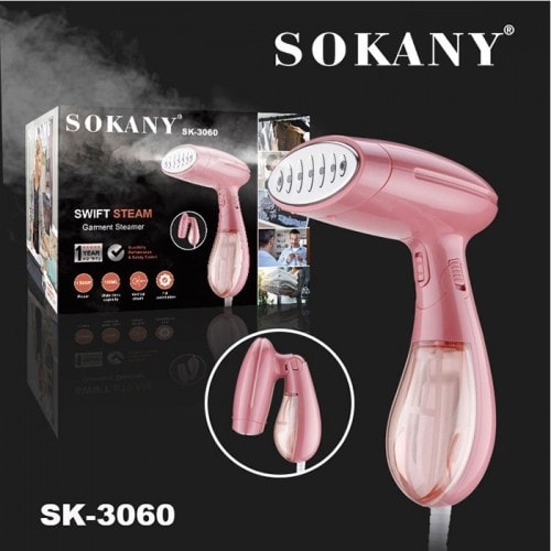 Bàn ủi hơi nước cầm tay gấp gọn du lịch Sokany SK-3060 - 2in1