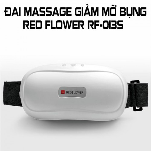 Đai massage xoa bóp giảm mỡ bụng RED FLOWER RF-013S - Cấm điện