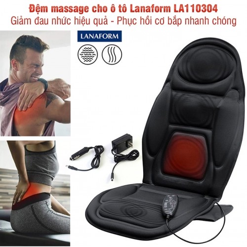 Đệm massage cho ô tô Lanaform LA110304-01