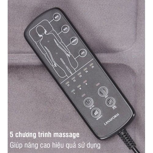 Đệm massage toàn thân Lanaform Mattress LA110315