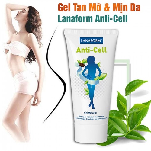 Gel hỗ trợ tan mỡ và mịn da Lanaform Anti-Cell LA0201001 - 300g