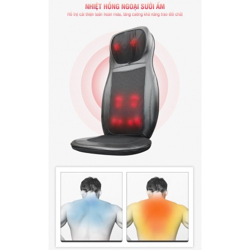 Ghế đệm massage toàn thân đa năng PULI PL-802B