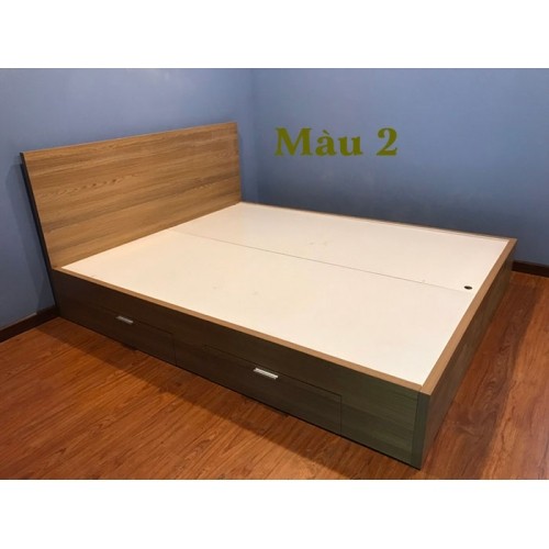 Giường ngủ đơn gỗ MDF 1m2 x 2m