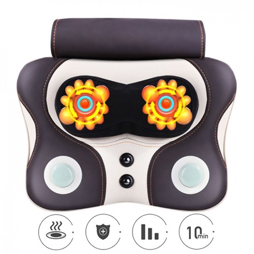Máy massage xoa bóp day ấn cổ vai gáy và đấm lưng YIJIA YJ-A2 - Pin sạc không dây tiện lợi