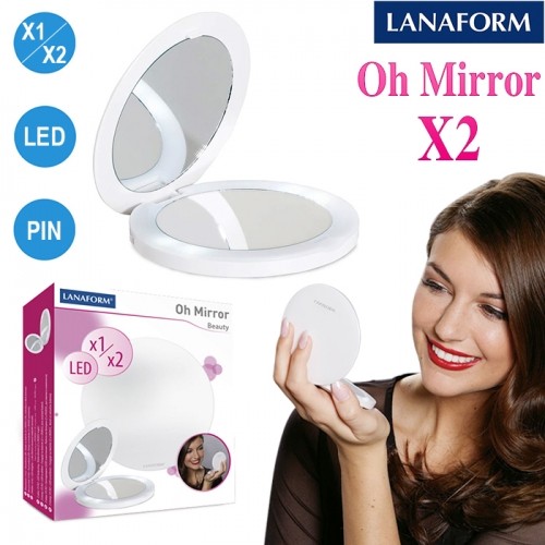 Gương trang điểm Lanaform Oh Mirror X2 LA131008