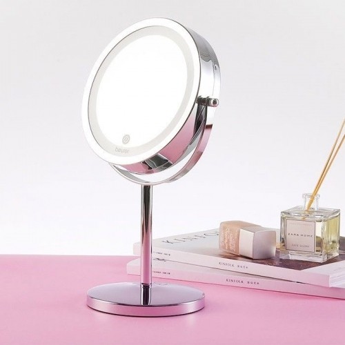 Gương trang điểm để bàn 2 MẶT phóng to 5 lần có BEURER BS69