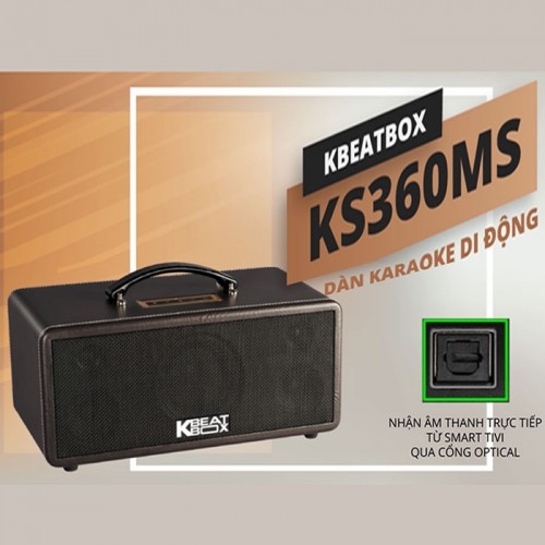 Loa karaoke di động vali xách tay Acnos KBeatbox Mini KS360MS