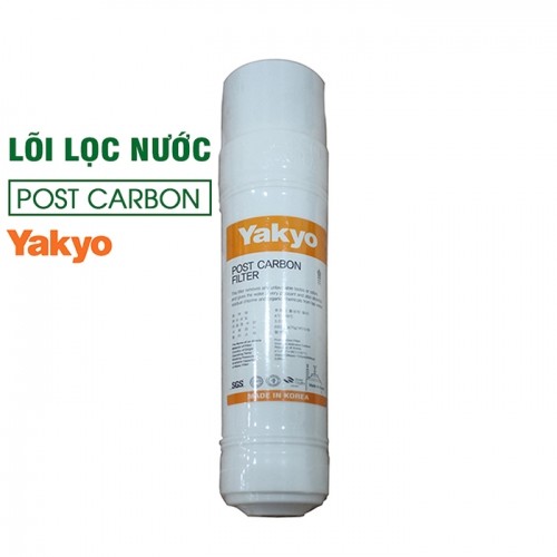 Lõi lọc nước Post carbon Yakyo - Loại bỏ mùi hôi