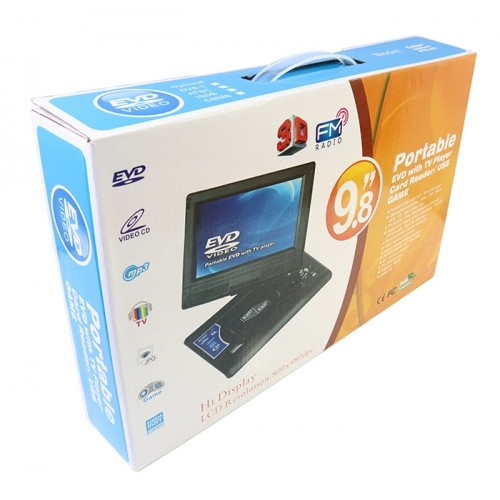 Máy DVD xách tay đa năng có màn hình Portable NS-989 9.8 inch