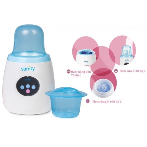 Máy hâm sữa 3 chức năng Sanity S6304.ENG 
