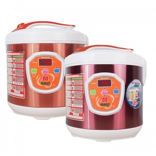 Nồi làm tỏi đen tùy chỉnh Nikio NK-686 - 6L, làm được 2kg tỏi