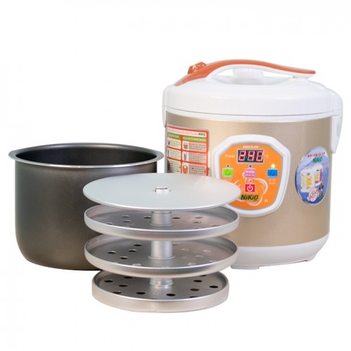 Máy làm tỏi đen tùy chỉnh Nikio NK-686 vàng Gold - 6L