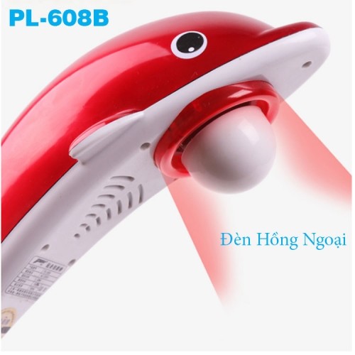 Máy massage cầm tay cá heo 6 đầu PULI PL-608B