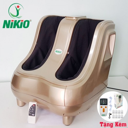 Máy massage bàn chân và bắp chân 4D Nhật Bản Nikio NK-189, có remote