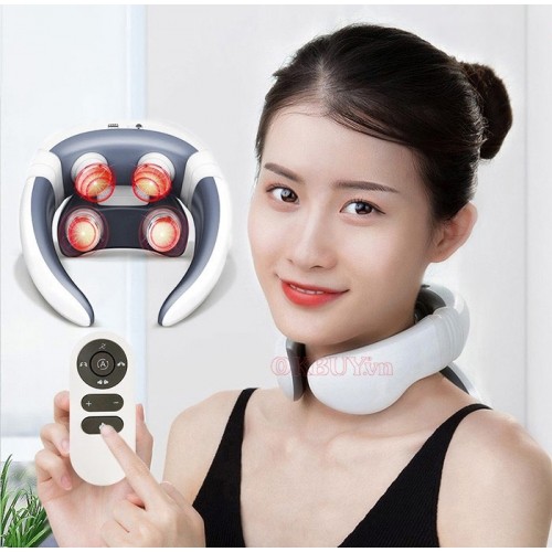 Máy Massage Cổ Xung Điện Nikio NK-130 - Có 9 Cường Độ Xung Điện Giảm Đau Hiệu Quả