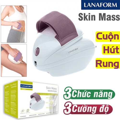 Máy massage làm mịn và săn chắc da Lanaform Skin Mass LA110220