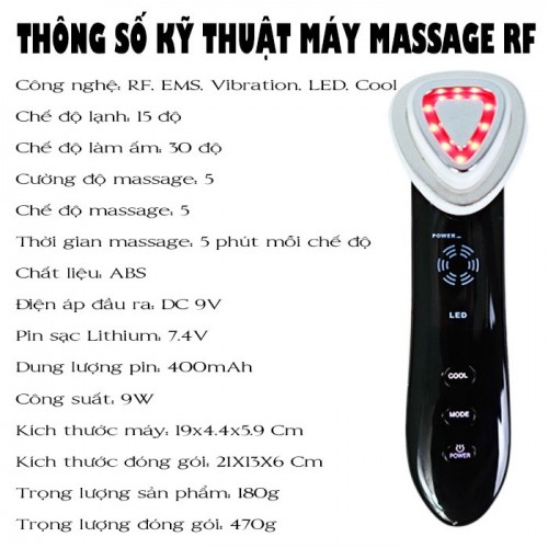 máy massage điện di RF