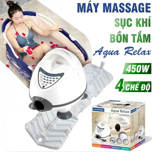 Máy massage áp suất nước bồn tắm Lanaform Aqua Relax LA110413
